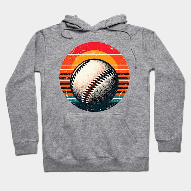 Baseball Ball Hoodie by Vehicles-Art